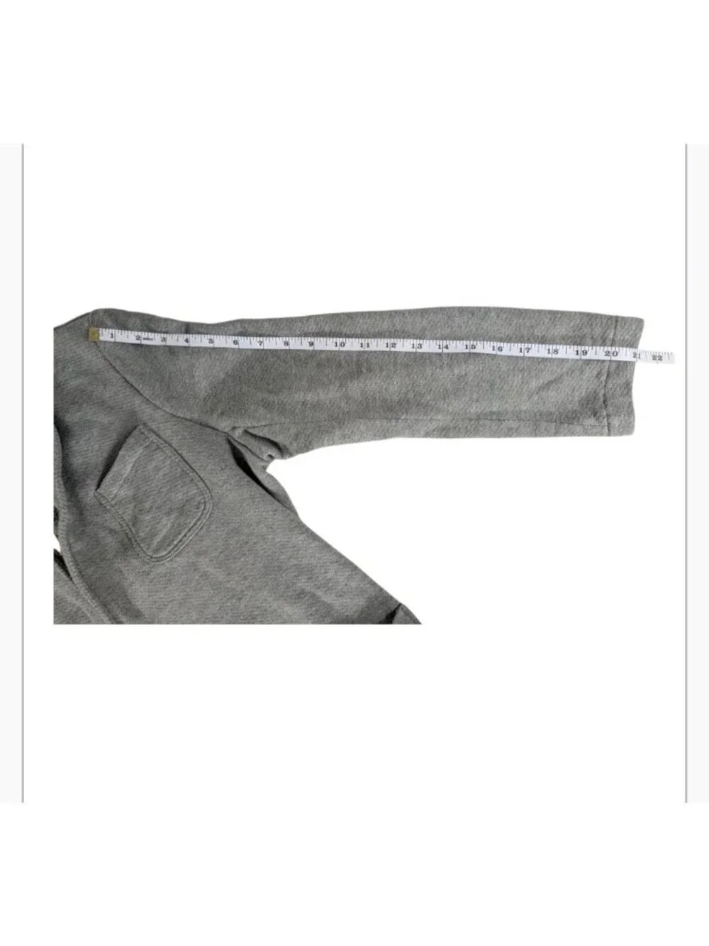 Faherty Reserve the Inlet Blazer Gray Cotton Blend Men's size M